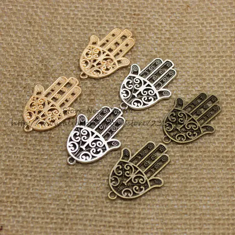PULCHRITUDE Three color Metal Alloy Hand of Fatima Charms Jewelry Hand Charms 20pcs/lot 24*30mm T0331
PULCHRITUDE Three color Metal Alloy Hand of Fatima Charms Jewelry Hand Charms 20pcs/lot 24*30mm T0331