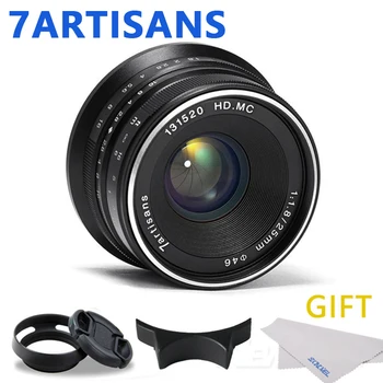 7artisans 25mm / F1.8 Prime Lens to All Single Series for Sony E Mount /Canon EOS-M Mount/Fuji FX Mount /M43 Panasonic Olympus
7artisans 25mm / F1.8 Prime Lens to All Single Series for Sony E Mount /Canon EOS-M Mount/Fuji FX Mount /M43 Panasonic Olympus