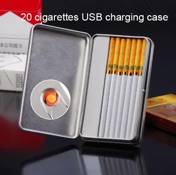 new 20 pack of fine smoke cigarette USB charging cigarette lighter metal cartridge thick and thin smokes gift cigarette holder
new 20 pack of fine smoke cigarette USB charging cigarette lighter metal cartridge thick and thin smokes gift cigarette holder