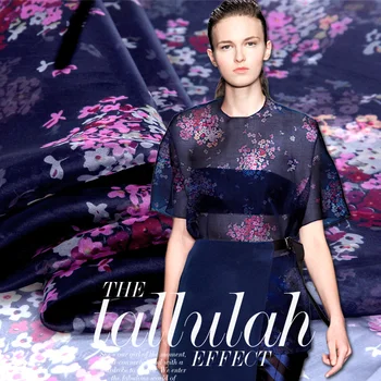 100% Navy blue botton flowers printed silk fabric organza lavender fashion thin silk print clothes fabric wholesale and retail
100% Navy blue botton flowers printed silk fabric organza lavender fashion thin silk print clothes fabric wholesale and retail