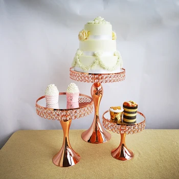 1pcs-3pcs gold &silver &rose gold CAKE STAND SET mirror Top Crystal Dessert Wedding Party Display Pedestal
1pcs-3pcs gold &silver &rose gold CAKE STAND SET mirror Top Crystal Dessert Wedding Party Display Pedestal