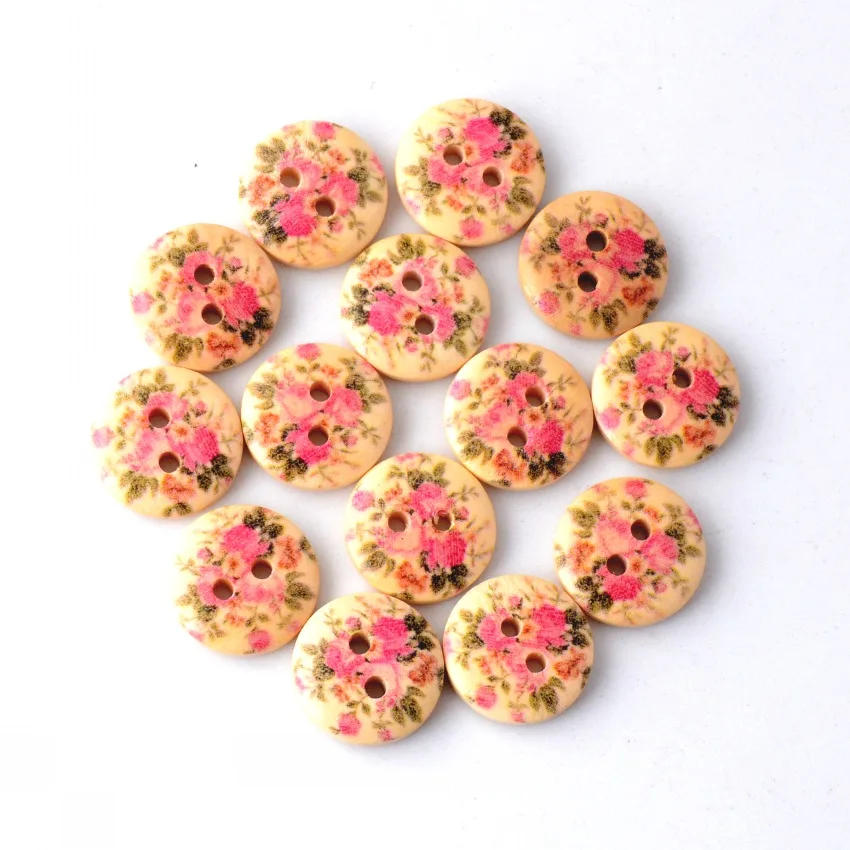 Free Shipping Retail 20Pcs Random Mixed Multicolor Flower 2 Holes Round Wood Sewing Buttons Scrapbooking 15mm
Free Shipping Retail 20Pcs Random Mixed Multicolor Flower 2 Holes Round Wood Sewing Buttons Scrapbooking 15mm