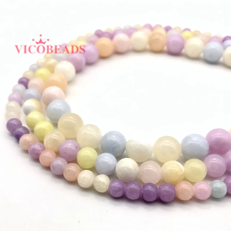 Natural Stone Colorful Chalcedony Beads Round Loose Beads 6mm 8mm 10mm For DIY Necklace Bracelet Jewelry Making
Natural Stone Colorful Chalcedony Beads Round Loose Beads 6mm 8mm 10mm For DIY Necklace Bracelet Jewelry Making