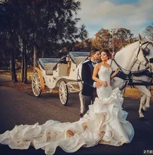 Vestido De Novia Luxury Royal Train Wedding Dresses Cascading Ruffles Lace Mermaid Bridal Gowns Bride Dresses
Vestido De Novia Luxury Royal Train Wedding Dresses Cascading Ruffles Lace Mermaid Bridal Gowns Bride Dresses