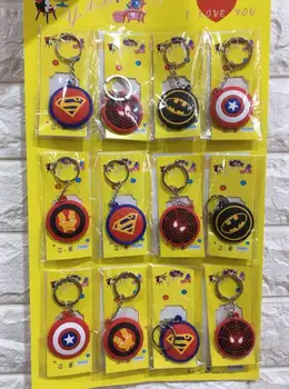 New 24 pcs Wholesale Mix Avengers Superhero Deadpool Superman batman Captain America PVC Key Chain For Best Gift H-2
New 24 pcs Wholesale Mix Avengers Superhero Deadpool Superman batman Captain America PVC Key Chain For Best Gift H-2