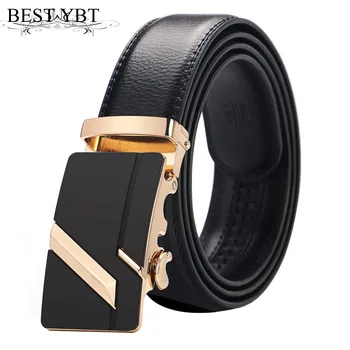 Best YBT Men leather strap male automatic buckle belts for men authentic girdle trend men's belts Fashion designer jean belt
Best YBT Men leather strap male automatic buckle belts for men authentic girdle trend men's belts Fashion designer jean belt