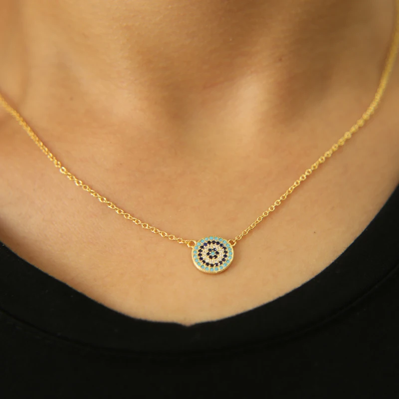 New real 925 Sterling Silver Evil Eye Hamsa White Blue AAA Cz Womens Lucky eyes cz Pendant Necklace women fashion jewelry
New real 925 Sterling Silver Evil Eye Hamsa White Blue AAA Cz Womens Lucky eyes cz Pendant Necklace women fashion jewelry