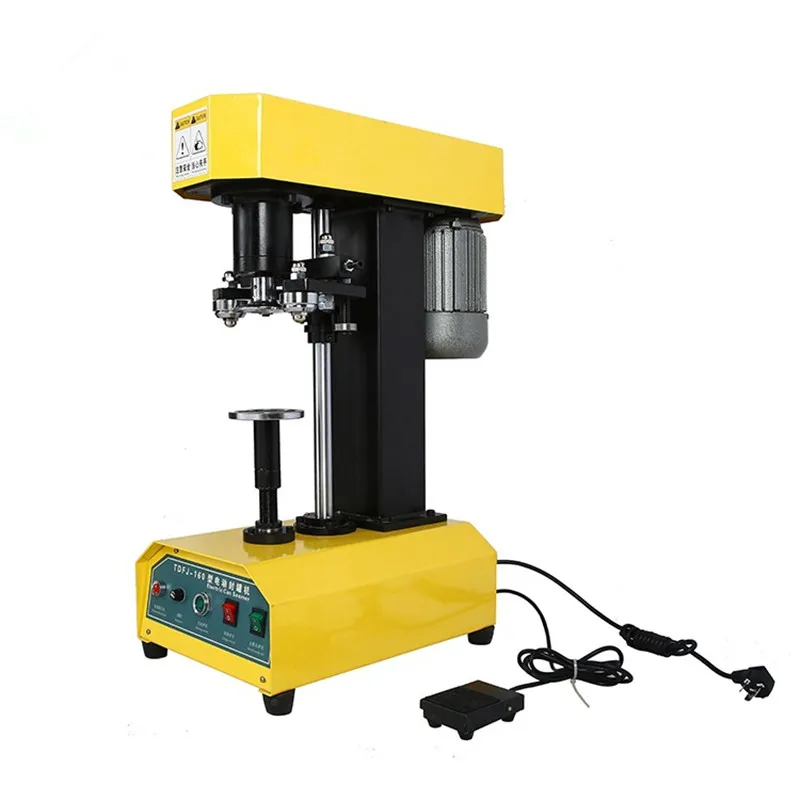 Electrical Can Sealer Tabletop Semi Automatic Beer Tin Can Sealing Machine Round Can Seamer
Electrical Can Sealer Tabletop Semi Automatic Beer Tin Can Sealing Machine Round Can Seamer
