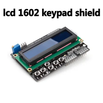 5pcs/lot LCD Keypad Shield LCD1602 LCD 1602 Module Display For ATMEGA168 ATMEGA328 ATMEGA2560 ATMEGA1280 UNO blue screen
5pcs/lot LCD Keypad Shield LCD1602 LCD 1602 Module Display For ATMEGA168 ATMEGA328 ATMEGA2560 ATMEGA1280 UNO blue screen