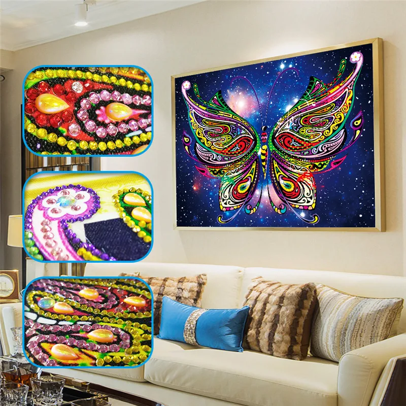 5D DIY Diamond Painting Butterfly Rhinestones Pictures partial special shaped Display Diamond Embroidery Animals Cross Stitch
5D DIY Diamond Painting Butterfly Rhinestones Pictures partial special shaped Display Diamond Embroidery Animals Cross Stitch