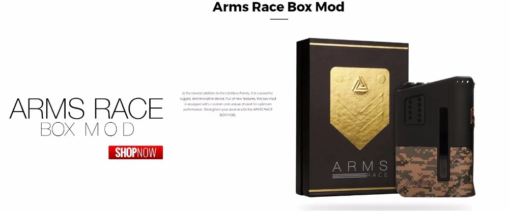 Limitless Arms Race Box Mod