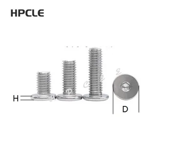 10-50pcs CM2 M2.5 M3 M4 M5 Hex Hexagon Socket Ultra Thin head Super Low Flat Wafer Head Allen Cap Screw Bolt stainless steel 304
10-50pcs CM2 M2.5 M3 M4 M5 Hex Hexagon Socket Ultra Thin head Super Low Flat Wafer Head Allen Cap Screw Bolt stainless steel 304