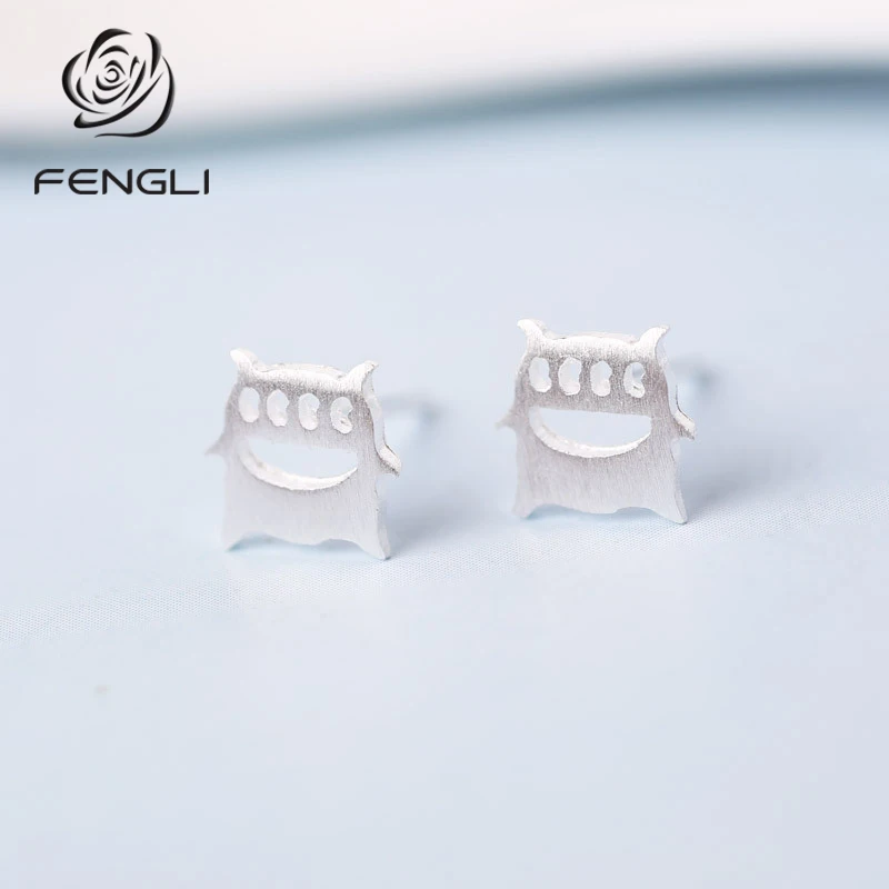 Tiny Small Cute Demon Silver Stud Earring for Women Girl Classic Simple Design Delicate Statement Earrings Jewelry
Tiny Small Cute Demon Silver Stud Earring for Women Girl Classic Simple Design Delicate Statement Earrings Jewelry
