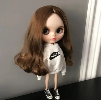 1/6 fashion doll sweatshirt sport casual hoodie for blyth T-shirt licca ob24 30cm doll accessories for barbie doll 1/6 clothing
1/6 fashion doll sweatshirt sport casual hoodie for blyth T-shirt licca ob24 30cm doll accessories for barbie doll 1/6 clothing