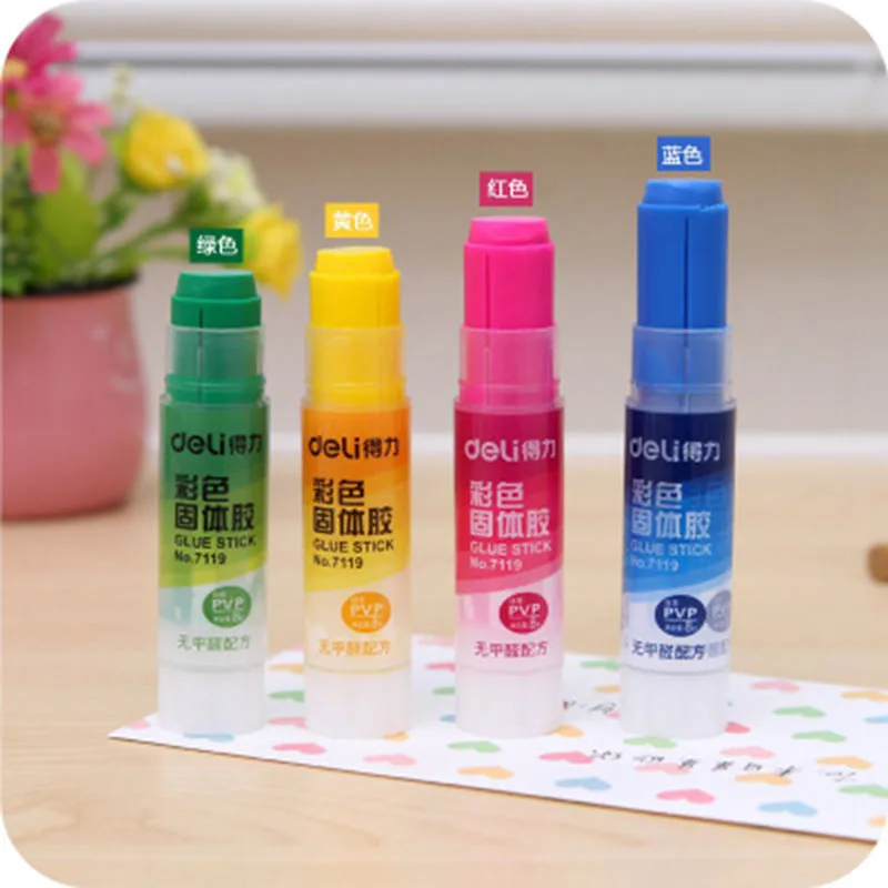 Colorful Glue Stick PVP Safety Glue Kawaii Office School DIY Stationery Korea Students Adhesive Tape Super Solid Glue Color Glue
Colorful Glue Stick PVP Safety Glue Kawaii Office School DIY Stationery Korea Students Adhesive Tape Super Solid Glue Color Glue