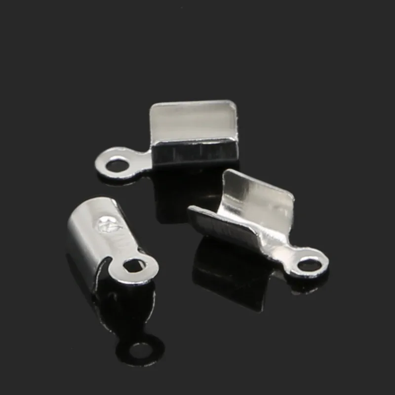 Top Sale 500PCS 4x8mm Rhodium Cord Crimp End Caps for Necklace Bracelet Velet Ropes Cords Connectors Clasp,DIY Jewelry Findings
Top Sale 500PCS 4x8mm Rhodium Cord Crimp End Caps for Necklace Bracelet Velet Ropes Cords Connectors Clasp,DIY Jewelry Findings