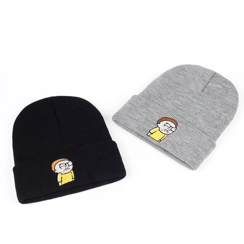 The Angry Morty Knitted Hats