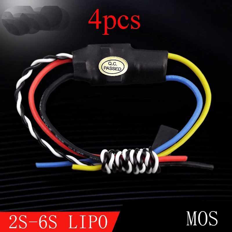 Yuenhoang 4PCS 12V 24V ESC DC Brushed HC2425 2S-6S Lipo Low Resistance Electric Speed Controller Adjustment for UAV Drone Pump
Yuenhoang 4PCS 12V 24V ESC DC Brushed HC2425 2S-6S Lipo Low Resistance Electric Speed Controller Adjustment for UAV Drone Pump