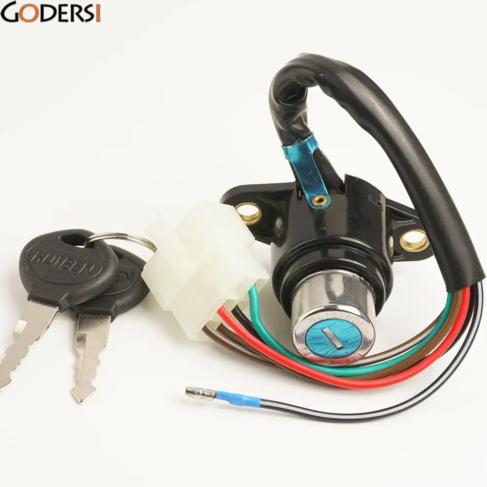Godersi Motorcycle Ignition Key Switch Lock Craft Assembly 35100-413-007 For Honda CB/CM 400/450 MCT5471
Godersi Motorcycle Ignition Key Switch Lock Craft Assembly 35100-413-007 For Honda CB/CM 400/450 MCT5471