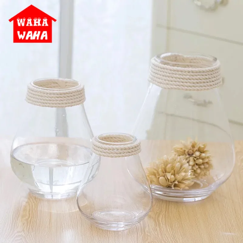 Transparent Glass Vase Hydrangea Flower Set Tabletop Vase for Home Hydroponic Vase Hemp Glass Vase Living Room Decoration
Transparent Glass Vase Hydrangea Flower Set Tabletop Vase for Home Hydroponic Vase Hemp Glass Vase Living Room Decoration