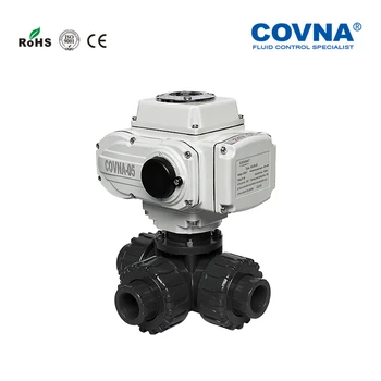 DN50 Motorized 3-Ways Ball Valve PVC Valve 2'' Electric 3 Ways Valve On/Off type True Union
DN50 Motorized 3-Ways Ball Valve PVC Valve 2'' Electric 3 Ways Valve On/Off type True Union