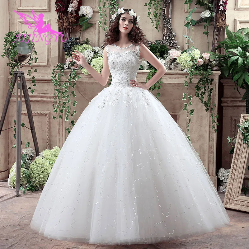 AIJINGYU 2018 ivory free shipping new hot selling cheap ball gown lace up back formal bride dresses wedding dress WK211
AIJINGYU 2018 ivory free shipping new hot selling cheap ball gown lace up back formal bride dresses wedding dress WK211