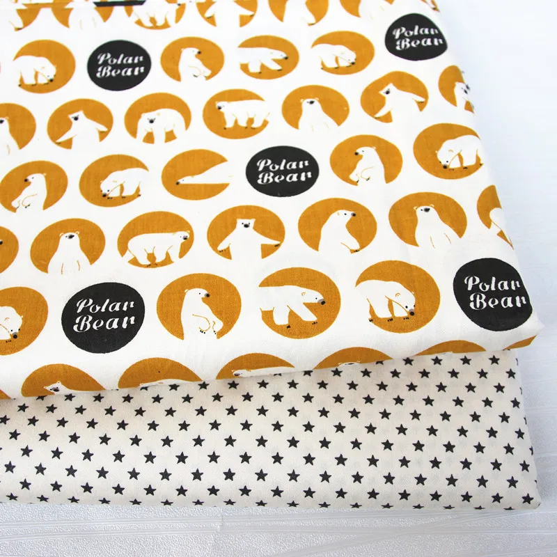 Yellow Polar Bear 100% cotton Twill Fabric,Patchwork Cloth,DIY Sewing Quilting Fat Quarters Material For Baby&Child
Yellow Polar Bear 100% cotton Twill Fabric,Patchwork Cloth,DIY Sewing Quilting Fat Quarters Material For Baby&Child