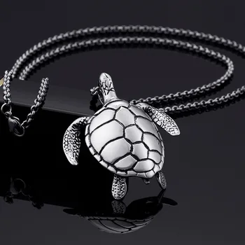 Stainless Steel Animal Turtle Titanium Steel Casting Small Turtle Tortoise Pendant Popular Men's 
Stainless Steel Animal Turtle Titanium Steel Casting Small Turtle Tortoise Pendant Popular Men's