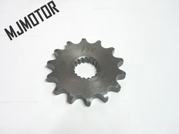 14T Drive chain gear for motorcycle GS GN125 Suzuki Kawasaki QJ150 Keeway Honda Yamaha Chinese Motorcycle Scooter Spare parts
14T Drive chain gear for motorcycle GS GN125 Suzuki Kawasaki QJ150 Keeway Honda Yamaha Chinese Motorcycle Scooter Spare parts