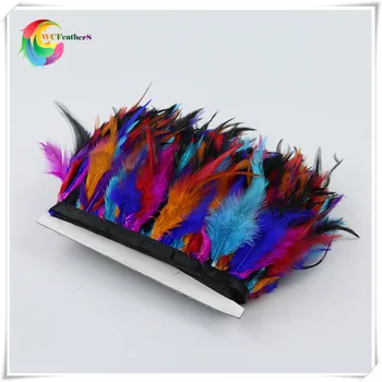 10 yards/lot Multicolor saddle rooster feather fringe height 8-10cm natural rooster feather boa for DIY sewing accessories
10 yards/lot Multicolor saddle rooster feather fringe height 8-10cm natural rooster feather boa for DIY sewing accessories