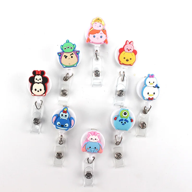 High quality silicone Cartoon Cat Retractable Badge Reel Student Nurse Exihibiton ID Name Card Badge Holder Office Supplies
High quality silicone Cartoon Cat Retractable Badge Reel Student Nurse Exihibiton ID Name Card Badge Holder Office Supplies