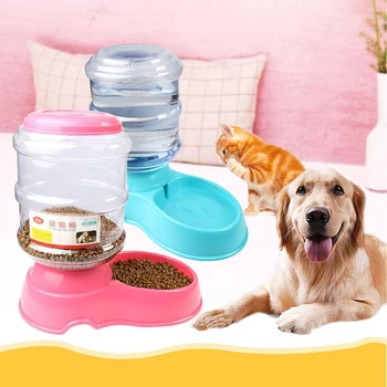 2 Pieces Set Pet Automatic Feeding Watering Feeder Machine Drinking Fountains Dog's Feeder Bottle Detachable Tool Supplies Stuff
2 Pieces Set Pet Automatic Feeding Watering Feeder Machine Drinking Fountains Dog's Feeder Bottle Detachable Tool Supplies Stuff