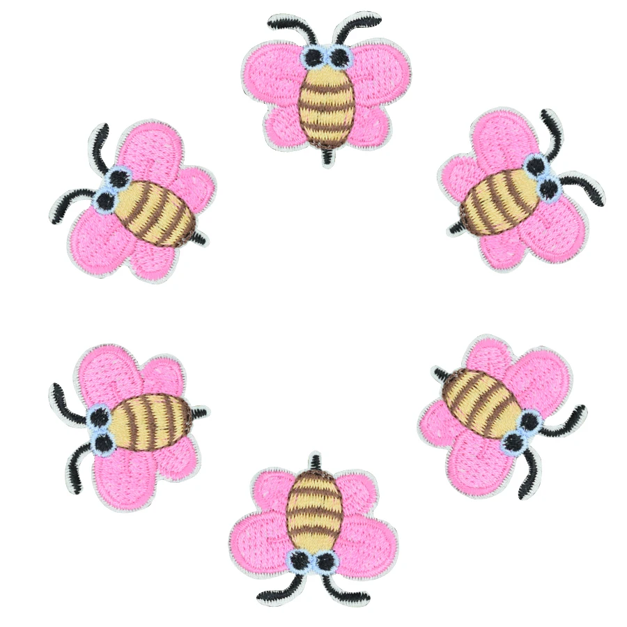 10pcs Pink bees badges patches for clothing iron embroidered patch applique iron on patches sewing accessories for Diy clothes
10pcs Pink bees badges patches for clothing iron embroidered patch applique iron on patches sewing accessories for Diy clothes