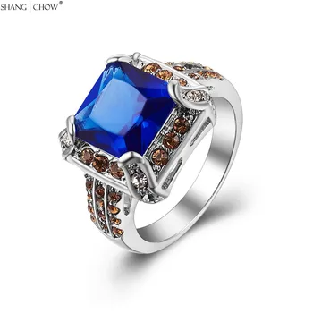 Fashion Jewelry Morganite Quartz Stone Around Blue Quartz 925 Sterling Silver Ring for Women Evening Party
Fashion Jewelry Morganite Quartz Stone Around Blue Quartz 925 Sterling Silver Ring for Women Evening Party