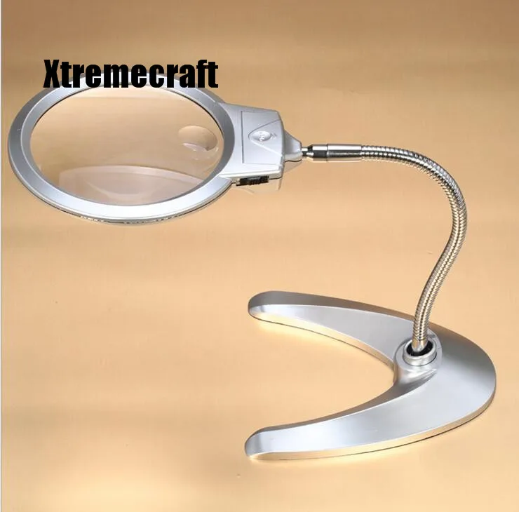6X Magnifying Glass Multi-functional Desk Magnifier Lamp Flexible Loupe Microscope With Light Magnifying Glass Tool 90mm 2X 21mm
6X Magnifying Glass Multi-functional Desk Magnifier Lamp Flexible Loupe Microscope With Light Magnifying Glass Tool 90mm 2X 21mm
