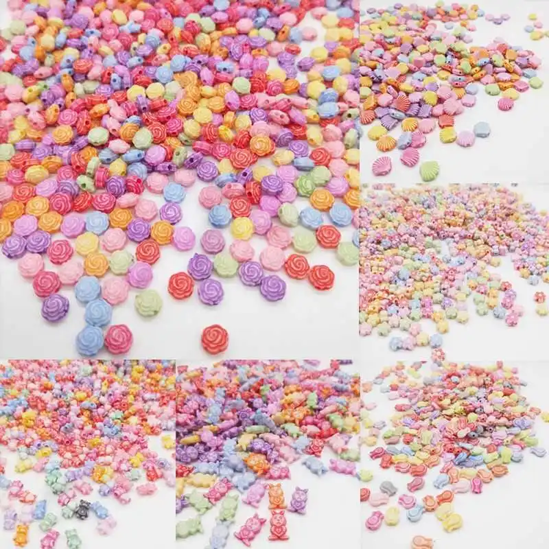 50/100pcs Cheap Fashion Acrylic Beads DIY Flower Animal Bead for Making Bracelet Necklace Handmade Jewelry Accessories Wholesale
50/100pcs Cheap Fashion Acrylic Beads DIY Flower Animal Bead for Making Bracelet Necklace Handmade Jewelry Accessories Wholesale