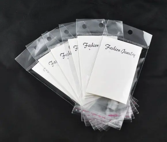 DoreenBeads White Ear Hooks Earring Display Cards(with "Fashion Jewelry" print)W/Self Adhesive Bags 88x50mm,100 pcs
DoreenBeads White Ear Hooks Earring Display Cards(with "Fashion Jewelry" print)W/Self Adhesive Bags 88x50mm,100 pcs