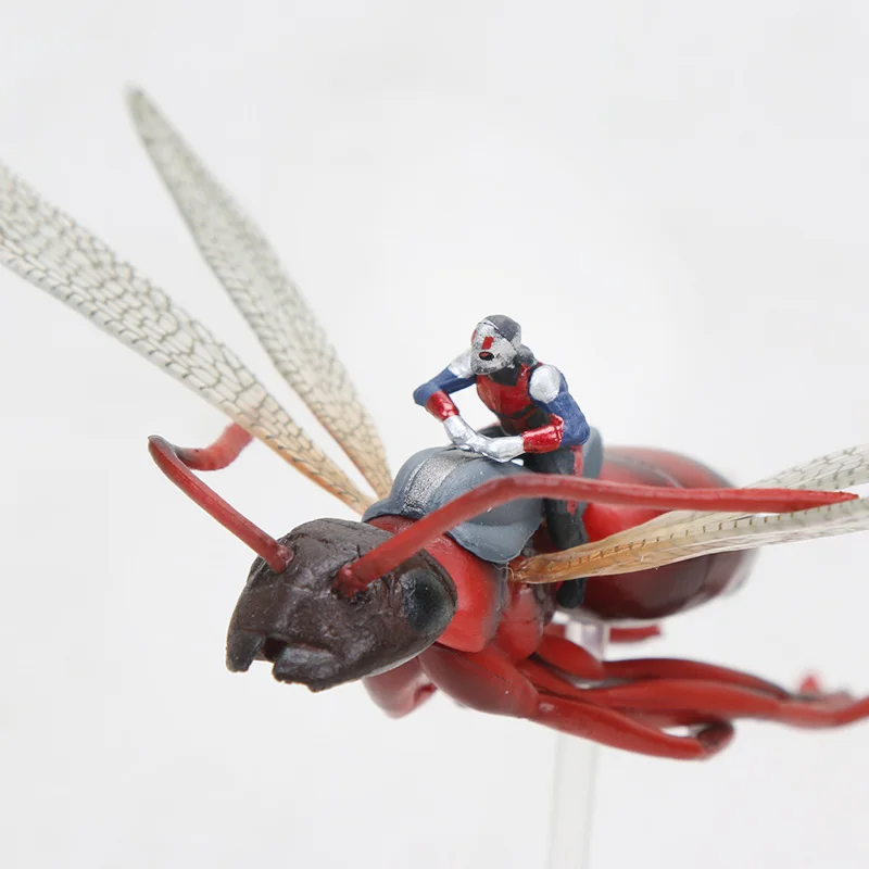 Anime Marvel Avengers figure toys ANT MAN on Flying Ant Miniature Collectible PVC Figure Model Toy children gift
Anime Marvel Avengers figure toys ANT MAN on Flying Ant Miniature Collectible PVC Figure Model Toy children gift
