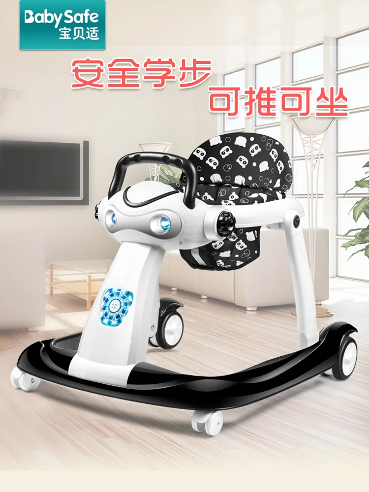 

Infant Walker Baby Anti-o-type Leg Rollover Multi-functional Hand Push Can Sit Start And Learn To Walk For Girls And Young Child