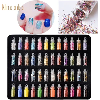 48pcs/set Mix Designs Nail Glitter Sequins DIY Flash Laser Nail Flake Decals For UV Gel Nail Art Decoration Case Set
48pcs/set Mix Designs Nail Glitter Sequins DIY Flash Laser Nail Flake Decals For UV Gel Nail Art Decoration Case Set