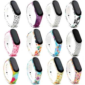 Colorful Printing Soft Strap Mi Band 3 Smart Bracelet For XiaoMi Mi Band 4 3 Mi4 Replacement Sport Silicone Bracelet Pulseira
Colorful Printing Soft Strap Mi Band 3 Smart Bracelet For XiaoMi Mi Band 4 3 Mi4 Replacement Sport Silicone Bracelet Pulseira