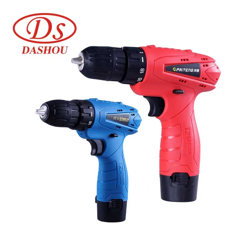 DS Rechargeable 12v Lithium Electric drill Electric Screw Driver Multifunction Household Electric Mini Drill Power Tools 1 PC
DS Rechargeable 12v Lithium Electric drill Electric Screw Driver Multifunction Household Electric Mini Drill Power Tools 1 PC