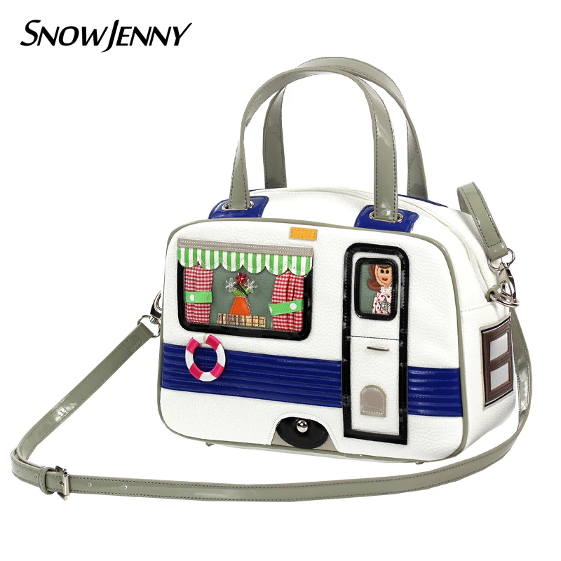 Women Shoulder Bags Leather Patchwork Embroidery Messenger Bag Handbags Totes Braccialini Style Cartoon Recreational Vehicle L
Women Shoulder Bags Leather Patchwork Embroidery Messenger Bag Handbags Totes Braccialini Style Cartoon Recreational Vehicle L