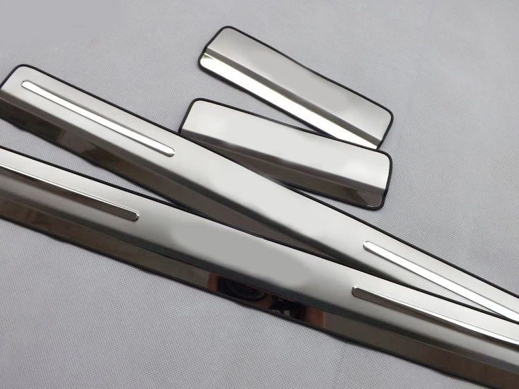 For Ford Fiesta 2014 2015 2016 Automobile Stainless Steel Door Sill Strip Car Styling Stickers Accessories 4Pcs 2016
For Ford Fiesta 2014 2015 2016 Automobile Stainless Steel Door Sill Strip Car Styling Stickers Accessories 4Pcs 2016