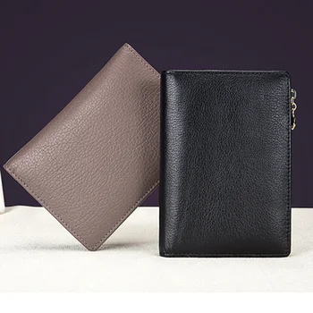 Fashion Genuine Leather Large Capacity Passport Holder Lady's Soft Solid Color Cover with Sim Zipper Pocket Custom name
Fashion Genuine Leather Large Capacity Passport Holder Lady's Soft Solid Color Cover with Sim Zipper Pocket Custom name