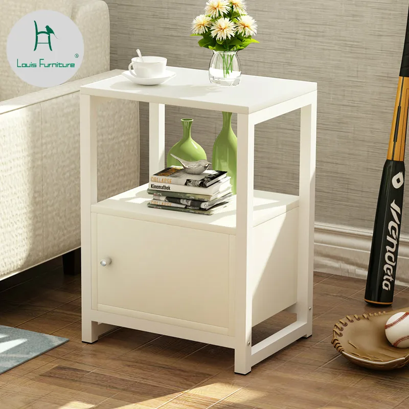 Louis Fashion Coffee Tables Simple Modern Wooden Living Room Iron Bed Bedside Cupboard
Louis Fashion Coffee Tables Simple Modern Wooden Living Room Iron Bed Bedside Cupboard