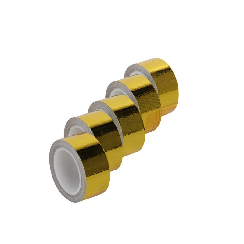 Car Glass Fiber Heat Reflector Golden Shield High Temperature Heat and Sound Tape from Roller Car Wrap Adhesive tape
Car Glass Fiber Heat Reflector Golden Shield High Temperature Heat and Sound Tape from Roller Car Wrap Adhesive tape