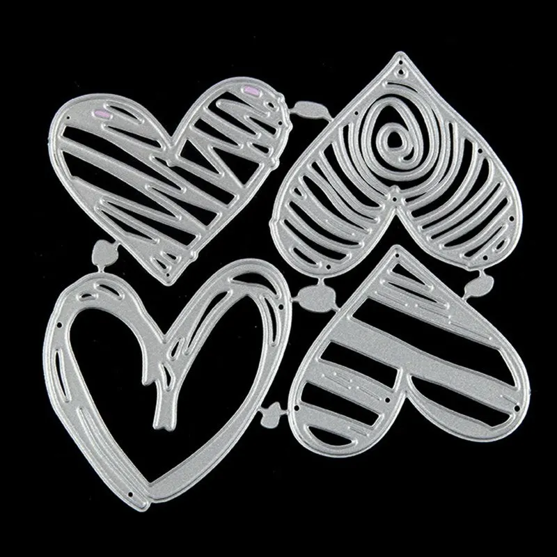 4pcs/set!!! Cute Heart Metal Die Cutting Create Ornament Embossing Scrapbooking Steel Craft Dies Cuts Stamps Paper Cards Stencil
4pcs/set!!! Cute Heart Metal Die Cutting Create Ornament Embossing Scrapbooking Steel Craft Dies Cuts Stamps Paper Cards Stencil