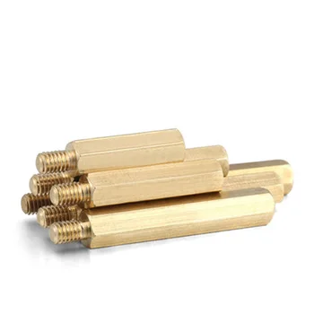 M4 Single head Hexagon brass column Chassis board screw Isolation columns Copper stud pillar nut Inner tooth length 6mm
M4 Single head Hexagon brass column Chassis board screw Isolation columns Copper stud pillar nut Inner tooth length 6mm