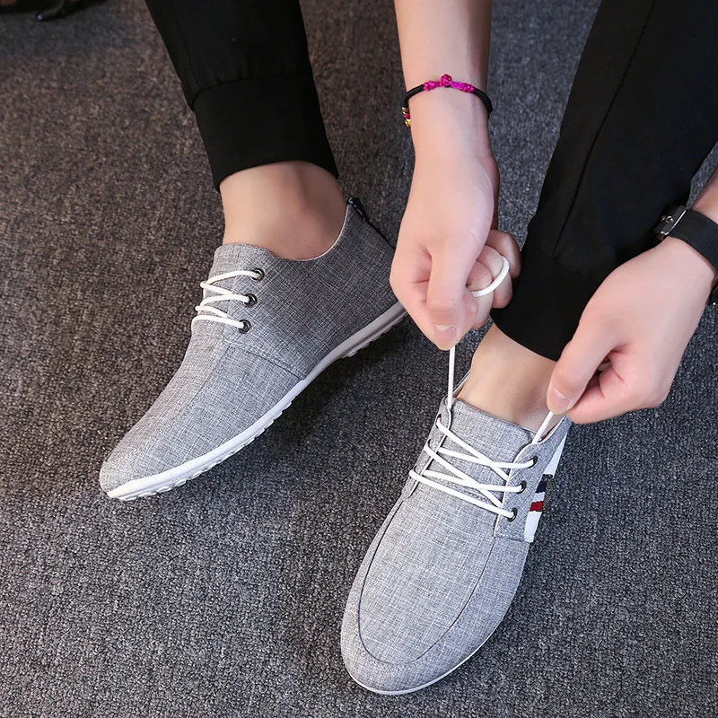 Autumn Men Shoes Men Flats Canvas Lacing Shoes Breathable Casual Shoes Single Flats Men Fashion Summer Style
Autumn Men Shoes Men Flats Canvas Lacing Shoes Breathable Casual Shoes Single Flats Men Fashion Summer Style